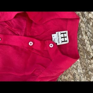 Haute Hippie size small oversized long blouse. Never worn but removed the tags